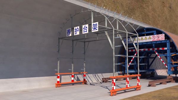 乌伊岭区隧道施工动画制作公司 - 隧道施工工艺和施工方法 - 隧道施工汇报动画视频 - bim 工程施工动画